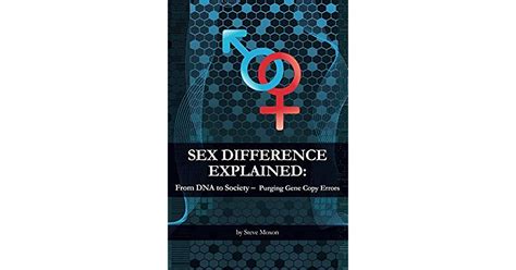 Sex Difference Explained From Dna To Society Purging Gene Copy Errors By Steve Moxon