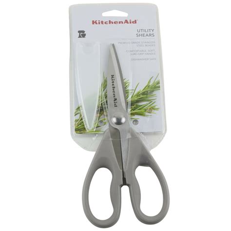 Kitchenaid Gray All Purpose Kitchen Shears Scissors Stainless Blade Ebay