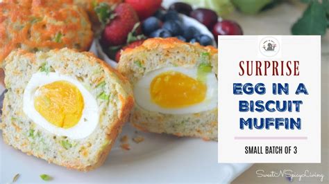 Surprise Egg In A Biscuit Muffin Easy Make Ahead Breakfast Ep 65