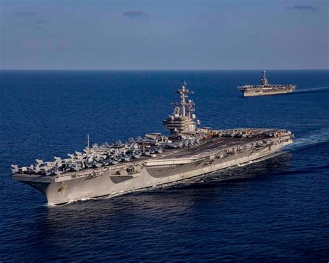 We Have The Watch George Hw Bush Carrier Strike Group Relieves Harry