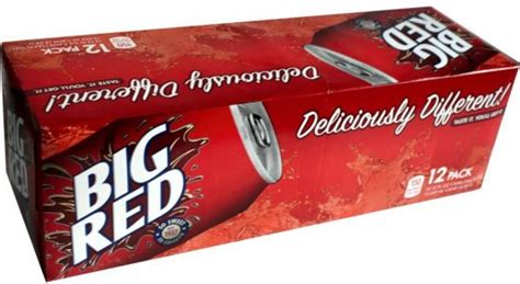 Big Red Soda 12 Oz 355ml 12 Cans Usa American Candy N Drinks Ltd