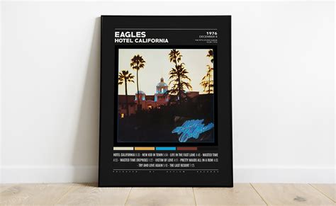 Eagles Posters Hotel California Poster Album Cover Poster Printerval Japan