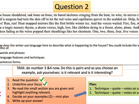 Aqa English Language Paper Question Model Answers Printable Templates Protal