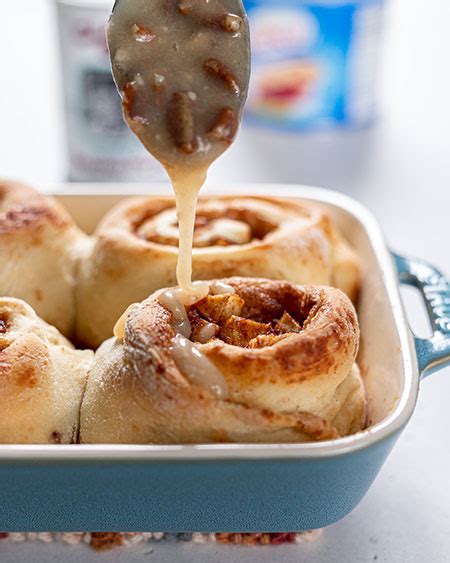 Small Batch Apple Cinnamon Rolls Baking At Home