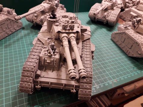 Heres A Few Pics Of My Macharius Vanquisher Had To Take It All Apart