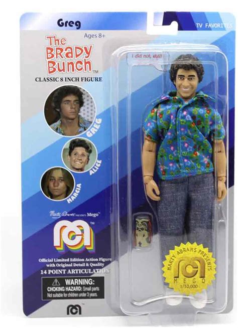 The Brady Bunch Greg Action Figure Doll Moc 8 Mego Retro Tv Toy 95 Of