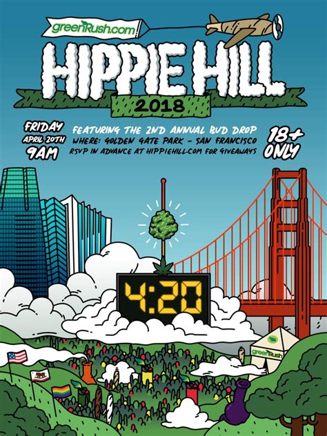 Be There For The Bud Drop San Francisco S Hippie Hill Fete To