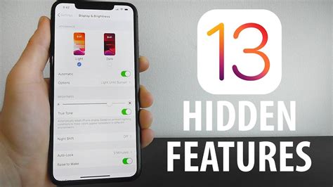 Ios 13 Hidden Features Top 13 List Youtube