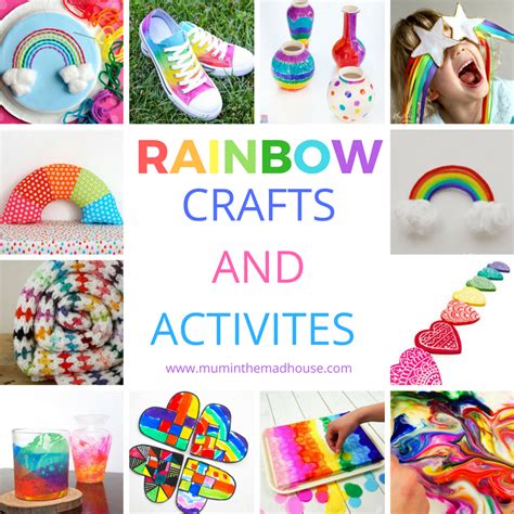 Rainbow Crafts And Activities For Kids Mum In The Madhouse