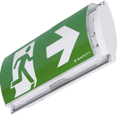 B-SAFETY BR561030 LED escape route lighting Wall surface-mount Exit