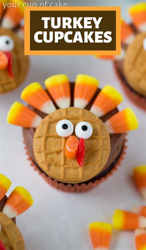 Chocolate Turkey Cupcakes Your Cup Of Cake