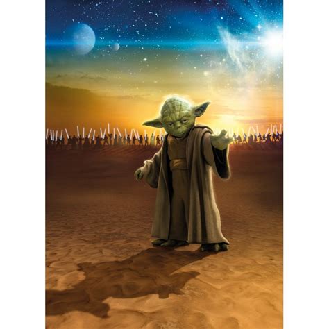 Star Wars Master Yoda Wall Mural 8 705