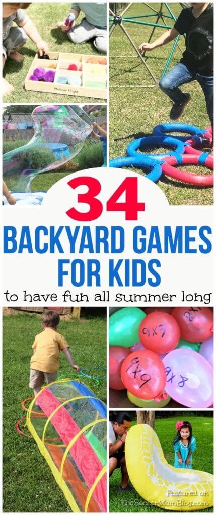 34 Outdoor Games For Kids To Keep Em Busy All Summer Long