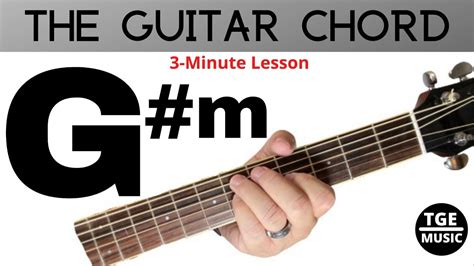 G Sharp Minor Guitar Chord Youtube