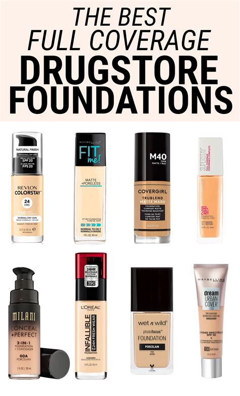 Best Drugstore Foundation For Dry Skin Full Coverage Have The Finest