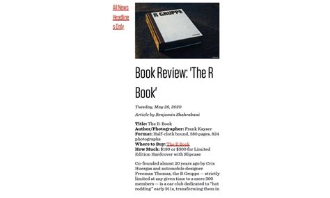 Book Review The Rbook By Ben Shahrabani