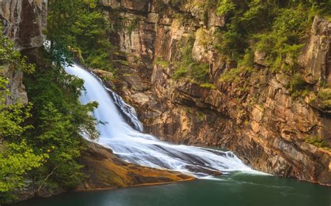 Summer Mountain Waterfall Wallpapers Top Free Summer Mountain