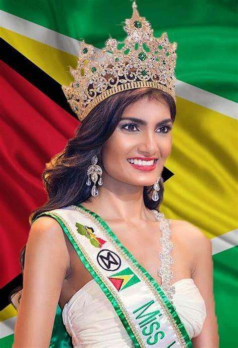 Miss World Guyana 2014 Rafieya Husain Miss World Winners