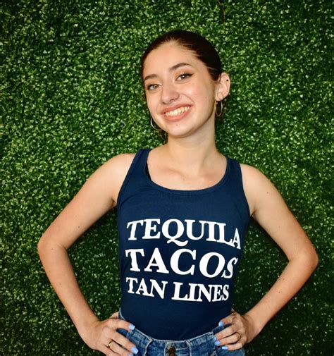 Tequila Tacos Tan Lines Women Racerback Tank Top — Naked Taco