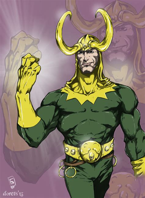 Loki Colored By Dorets On Deviantart
