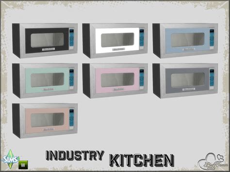 The Sims Resource Kitchen Industry Microwave Working