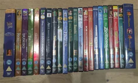Disney Dvd Collection Childrens Films 24 Dvd Lot Bundle £1799