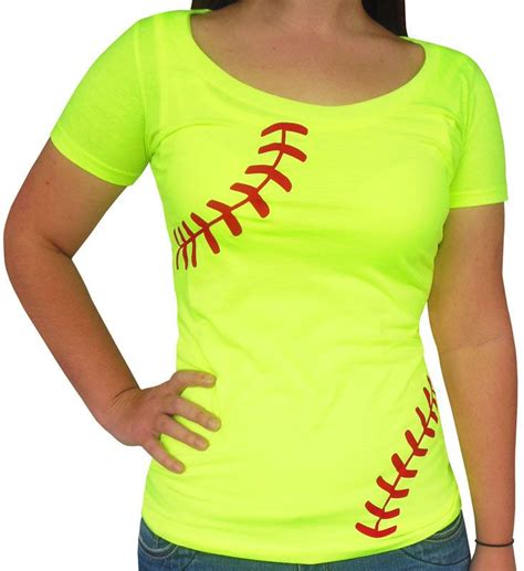 women s softball laces t shirt slim fit softball outfits softball shirt designs baseball