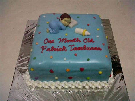 Orchid Cake One Month Old Baby Cake Kue Bayi 1 Bulan