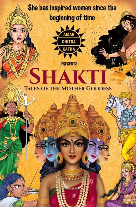 Promo Poster Shakti Tales Of The Mother Goddess Amar Chitra Katha Comics Shakti Ack