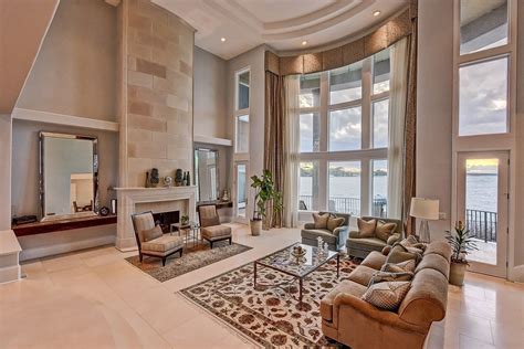 Beautiful Great Room With Lake View Lakenorman Design