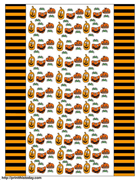 Free Printable Halloween Candy Wrappers