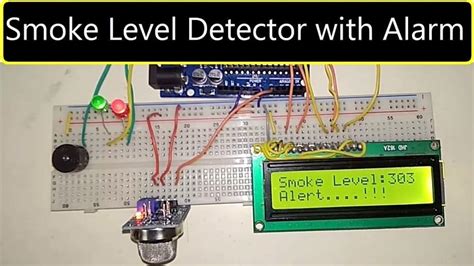 Air Quality Monitoring And Smoke Detection Using Arduino 54 Off