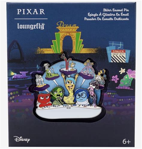 Pixar Inside Out Control Panel Limited Edition Loungefly Disney Pin