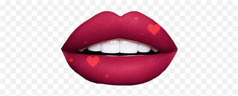 Lips Mouth Bouche Levre Dent Sticker Lip Care Emojirose In Mouth