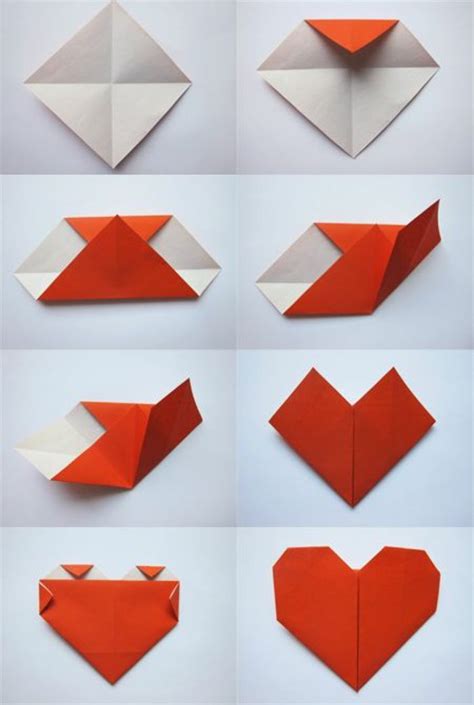 Make Your Own Origami Love Heart In Just 5 Easy Steps Cara Origami