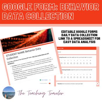 Behavior Data Collection By The Teaching Traveler Tpt