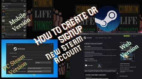 How To Signup Create New Steam Account And Manage Steam Guard Quickly