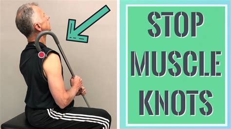 Get Rid Of Muscle Knots At Home Simple Steps YouTube
