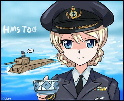 Darjeeling Girls Und Panzer And 1 More Drawn By Cyber Cyber Knight