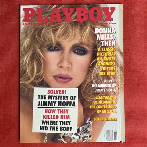 Donna Mills November Vintage Playboy Magazine W Centerfold Cgc Ready Nm Picclick