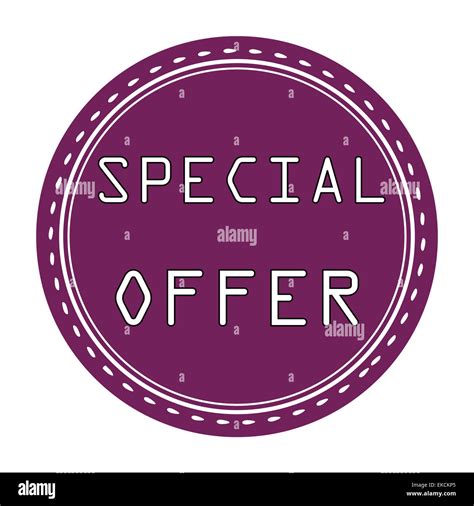 Special Offer Icon Badge Label Or Sticke Stock Photo Alamy