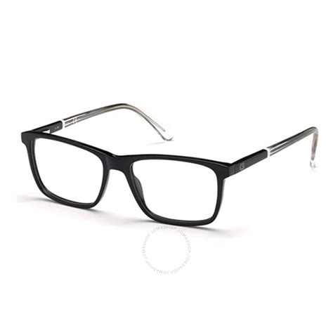 Guess Mens Black Square Eyeglass Frames Gu1971 F00155 889214056306 Eyeglasses Jomashop