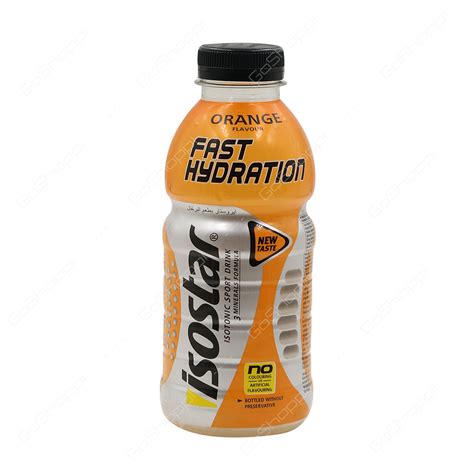 Isostar Fast Hydration Isotonic Sport Drink Orange Flavour 500 Ml Buy