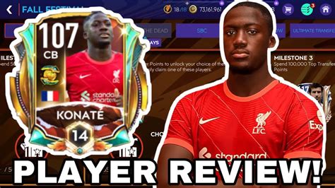Fall Festival Konate 107 Rated Player Review And Gameplay Fifa