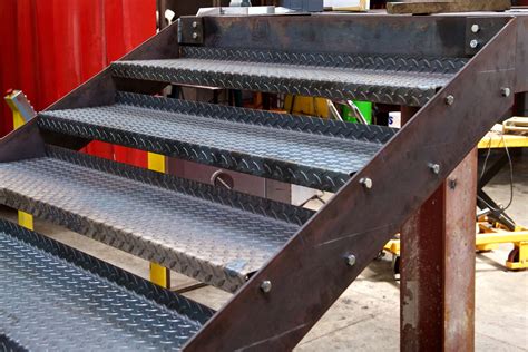 Steel Stairs Made In Devon Coastal Engineering Serivces