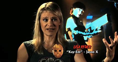 Is Lisa Ryder Kay Em From Jason X The Girl In The Catalouge Friday The 13th Fanatics