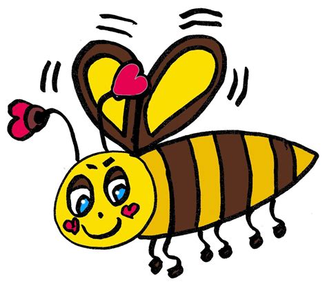 Bees Flying Clipart