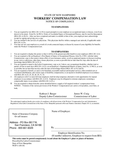 Fillable Online Workers Compensation Division Forms Fax Email Print