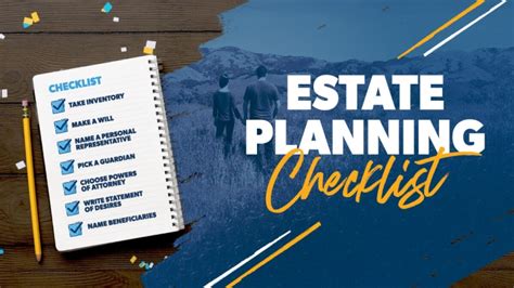 Estate Planning Checklist Laws Life Com