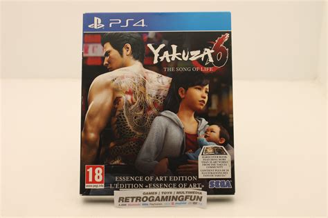 Ps4 Yakuza 6 The Song Of Life Essence Of Art Edition Complete Retro